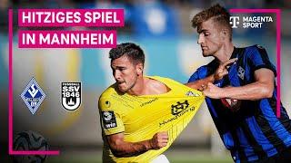 SV Waldhof Mannheim - SSV Ulm 1846, Highlights mit Live-Kommentar | 3. Liga | MAGENTA SPORT