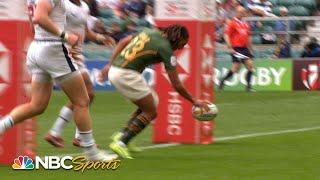 HSBC World Rugby Sevens: South Africa beats USA | NBC Sports
