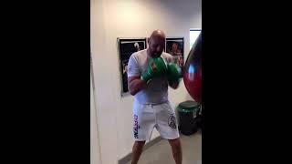 "ARE YOU READY FOR A F****** WAR?" - TYSON FURY GETTING HYPED IN THE GYM!