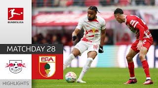 Timo-Werner-Show! RB Leipzig - FC Augsburg 3-2 | Highlights | Matchday 28 – Bundesliga 2022/23