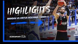 Happy Casa Brindisi-Virtus Segafredo Bologna | Highlights | LBA Serie A 2022-23 | gara-3