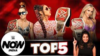 Top 5 Greatest Raw Women's Champions: WWE Now India