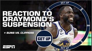 STOMP HEARD AROUND THE WORLD!  Draymond Green suspended for Game 3 | Get Up