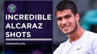Carlos Alcaraz's Unbelievable Highlight Reel from Wimbledon 2022