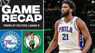 2023 NBA Playoffs: Embiid, Maxey LEAD 76ers to 3-2 Series Lead Over Celtics | CBS Sports