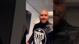 TYSON FURY PUMPED IN THE GYM!