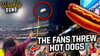 Phillies fans throw hot dogs during loss | Weekly Dumb