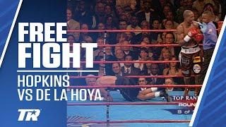 Bernard Hopkins Becomes 1st Undisputed Champion in 4 belt era | FREE FIGHT | Hopkins vs De La Hoya