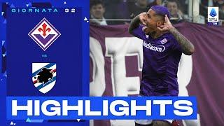 Fiorentina-Sampdoria 5-0 | Goleada viola al Franchi: Gol e Highlights | Serie A TIM 2022/23