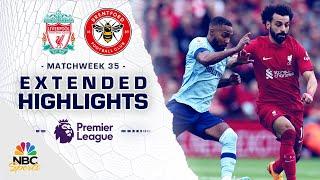 Liverpool v. Brentford | PREMIER LEAGUE HIGHLIGHTS | 5/6/2023 | NBC Sports