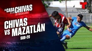 Chivas Sub 20 vs. Mazatlán Sub 20 | En vivo | Telemundo Deportes