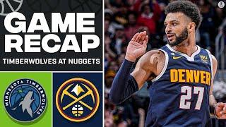 Nuggets HOLD ON TO TAKE 2-0 SERIES LEAD Over Timberwolves in 2023 NBA Playoffs | CBS Sports