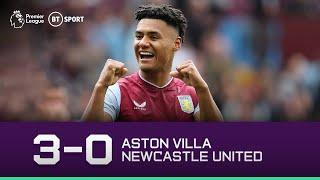 Aston Villa vs Newcastle (3-0) | Watkins Scores Brace In Impressive Win | Premier League Highlights