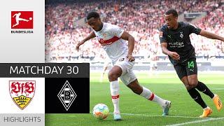 VfB Stuttgart - Borussia M'gladbach 2-1 | Highlights | Matchday 30 – Bundesliga 2022/23