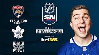 Watch Panthers vs. Maple Leafs Game 2 LIVE w/ Steve Dangle - presented by bet365