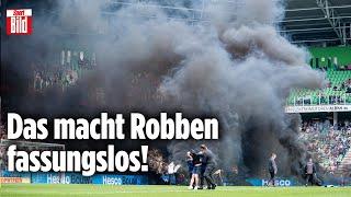Eredivisie: Spielabbruch nach Rauchbomben-Würfen aufs Feld | InTORnational
