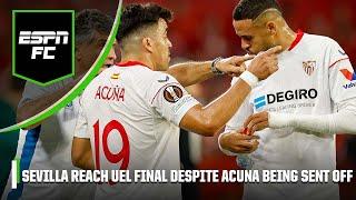 Gab & Stevie debate Marcos Acuna yellow card for time wasting | ESPN FC