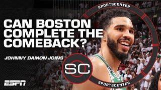 Can the Celtics complete the 3-0 comeback?  Johnny Damon chimes in | SportsCenter