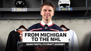 From Michigan to the NHL | Adam Fantilli's Draft Journey