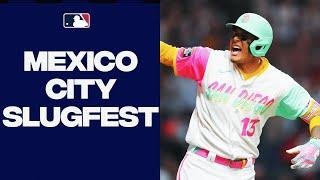 Mexico City slugfest! Padres, Giants combine for 11 homers in first game of Mexico City Series!