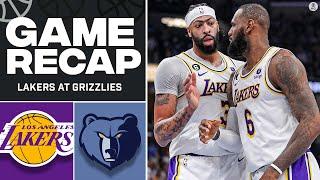 2023 NBA Playoffs: Lakers Take Game 1 Over Grizzlies To Take 1-0 Series Lead I CBS Sports