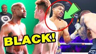 CANELO TEAM STEREOTYPES BLACK FIGHTERS: "BLACK FIGHTERS RUN AND JAB" SHAKUR STEVENSON "DIRTY"