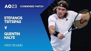Stefanos Tsitsipas v Quentin Halys Condensed Match | Australian Open 2023 First Round