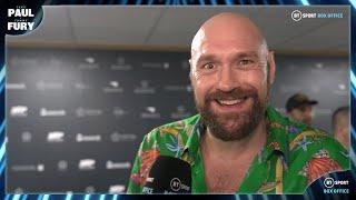 "ME AND DRAKE BOTH LOST MONEY WE'RE LOSERS!!!" Tyson Fury reacts to Tommy's win over Jake Paul