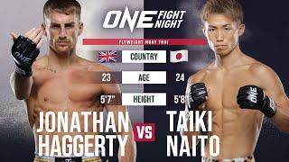 Muay Thai Masterclass  Jonathan Haggerty vs. Taiki Naito