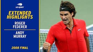 Roger Federer vs. Andy Murray Extended Highlights | 2008 US Open Final