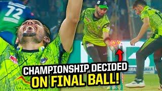 Championship match in PSL comes down to final ball, a breakdown