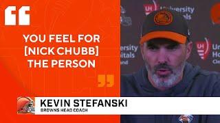 Kevin Stefanski talks Nick Chubb injury, loss to Steelers | Postgame Press Conference | CBS Sports