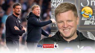 Eddie Howe has seen the memes  | The Newcastle boss reacts to Jason Tindall going VIRAL this week