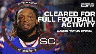 Bills' Damar Hamlin has been cleared to resume full football activities | SportsCenter
