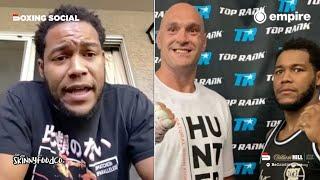"HE DUCKED ME, IT'S BAD FOR BOXING!" - Michael Hunter GOES IN on Tyson Fury | Eddie Hearn Comments