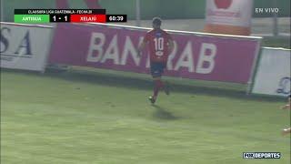 Gol de Óscar Villa | Antigua 1-2 Xelajú | Guatemala en FOX | 22 de abril