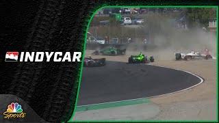 IndyCar Series GP of Monterey begins in chaotic fashion at Laguna Seca | Motorsports on NBC