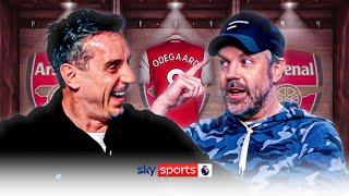 Ted Lasso's Arsenal team talk vs Man City! | Gary Neville Meets Jason Sudeikis