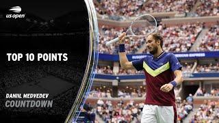 Daniil Medvedev | Top 10 Points | 2023 US Open