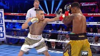 ON THIS DAY! TEOFIMO LOPEZ CELEBRATES KO WIN OVER VITOR JONES WITH SPECTACULAR BACKFLIP (HIGHLIGHTS)