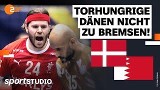 Dänemark – Bahrain Highlights | Handball-WM 2023 | sportstudio