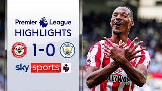 Bees beat champions Man City but miss out on Europe  | Brentford 1-0 Man City | PL Highlights