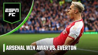 Everton 0-1 Arsenal FULL REACTION! Trossard winner shows Gunners’ character | ESPN FC