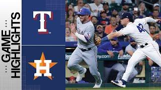 Rangers vs. Astros Game Highlights (4/15/23) | MLB Highlights