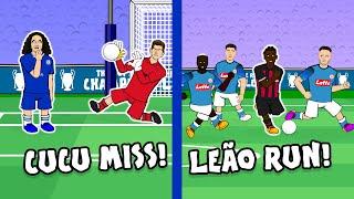 LEAO RUN!CUCURELLA MISS! The song! (Chelsea vs Real Madrid | Napoli vs Ac Milan Goals Highlights)