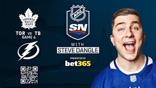 Watch Maple Leafs vs. Lightning  Game 6 LIVE w/ Steve Dangle - presented by Bet365