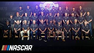 NASCAR recognizes its 75 Greatest Drivers at Darlington Raceway