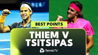 The BEST Dominic Thiem vs Stefanos Tsitsipas ATP Points So Far