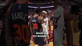 Miami Heat Advance To The Eastern Conference Finals!  | #Shorts