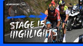 WHAT A RACE! | Stage 15 Vuelta a España Highlights | Eurosport